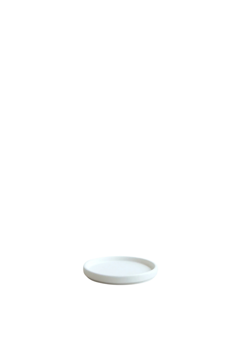 Ceramic Plate 5" Matte White