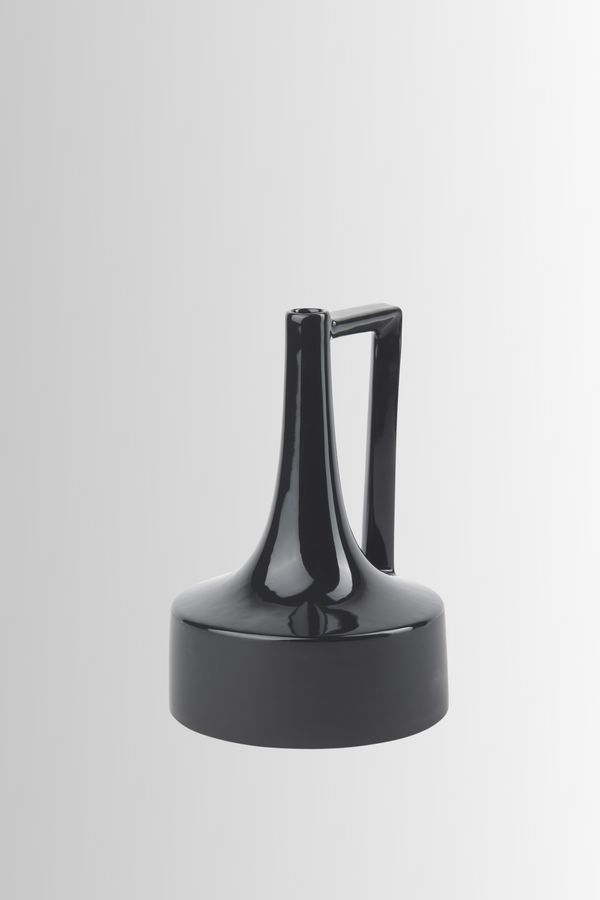 Burton Ceramic Vase Medium - Black