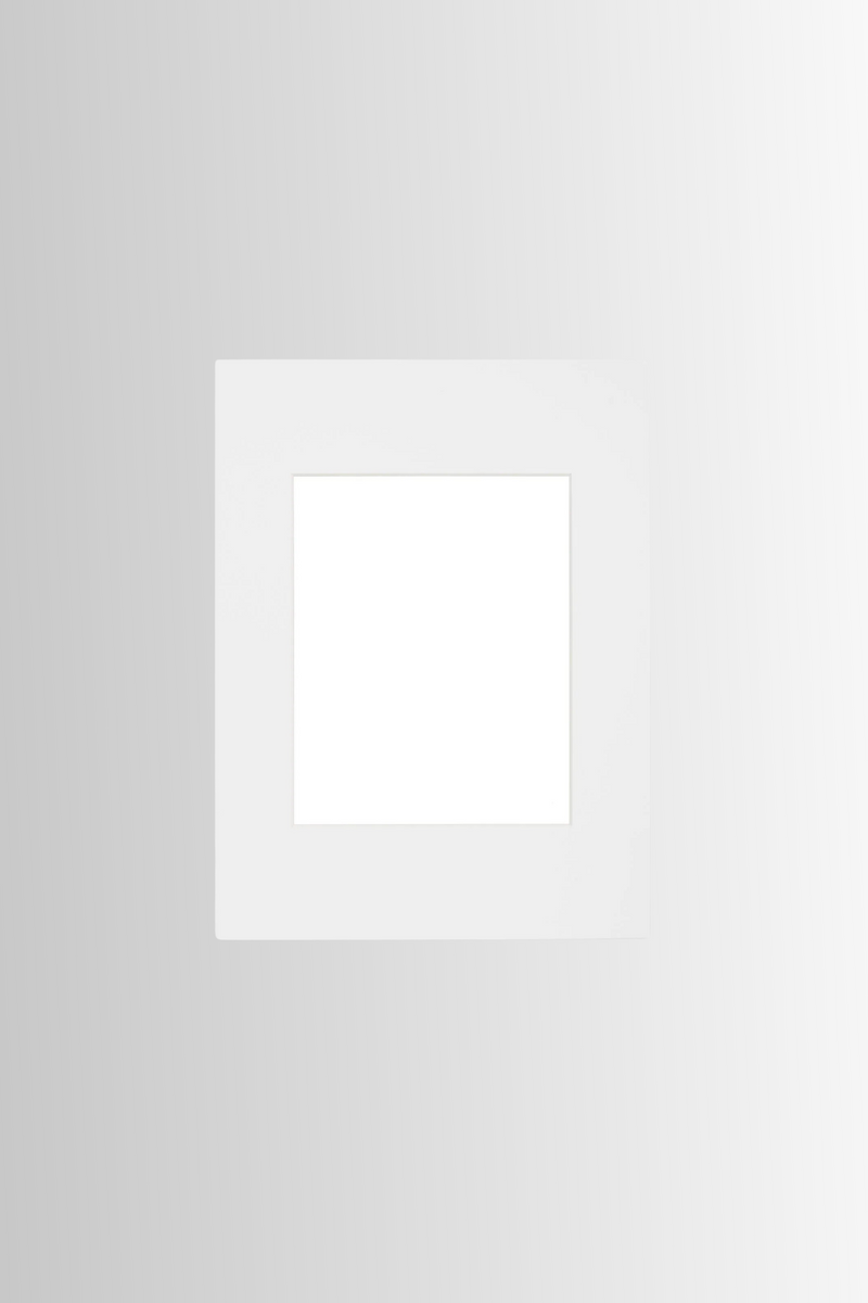 White Picture Mat
