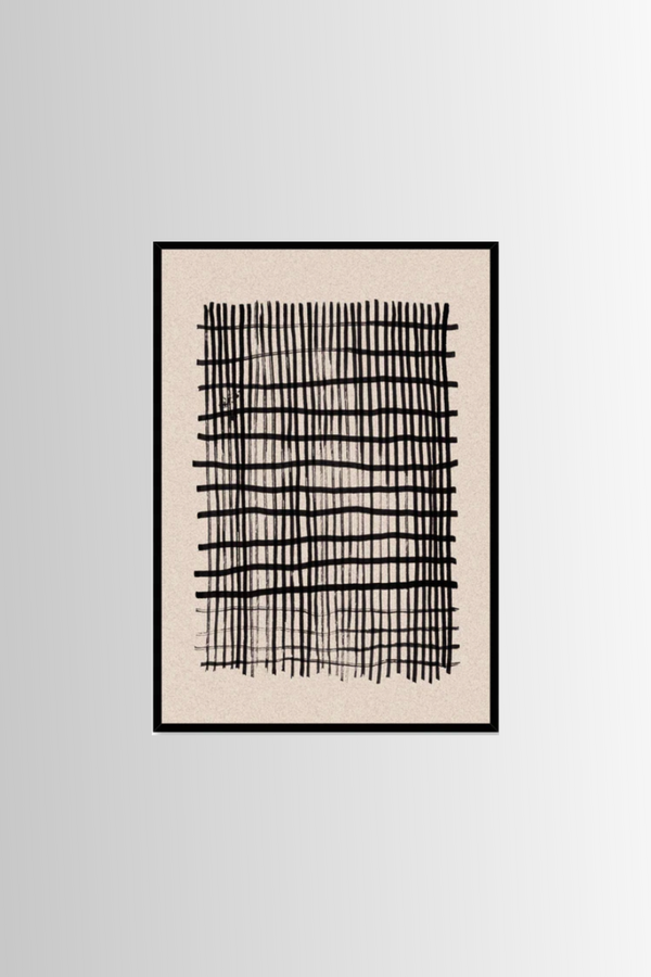 Bamboo Fence Print