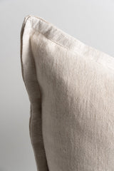 Mae Beige Fabric - 20" x 20" (Pillow Case Only)