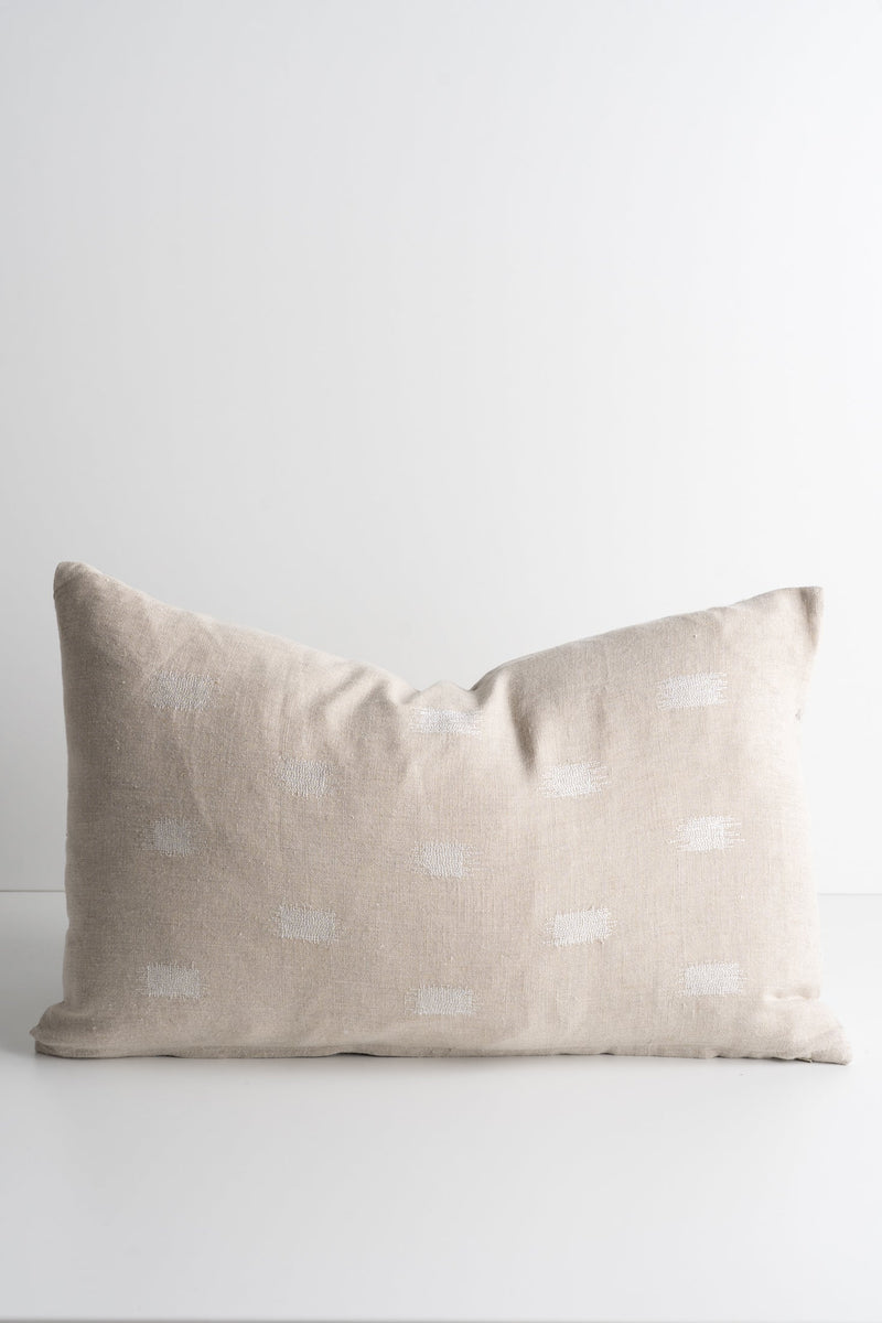 Lacey Beige/White - 13" x 21" (Pillow Case Only)