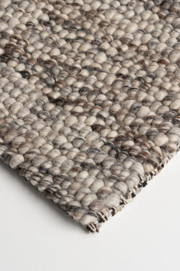 Cobble Wool Rug - Earth