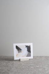 Marble Rectangular Card Holder - White