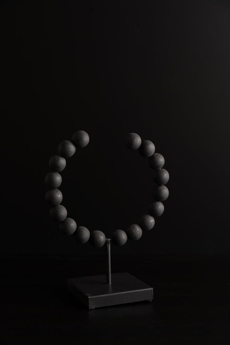 Tulane I Beaded Broken Sphere