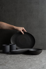 Dinner Plate Mame - Coffee