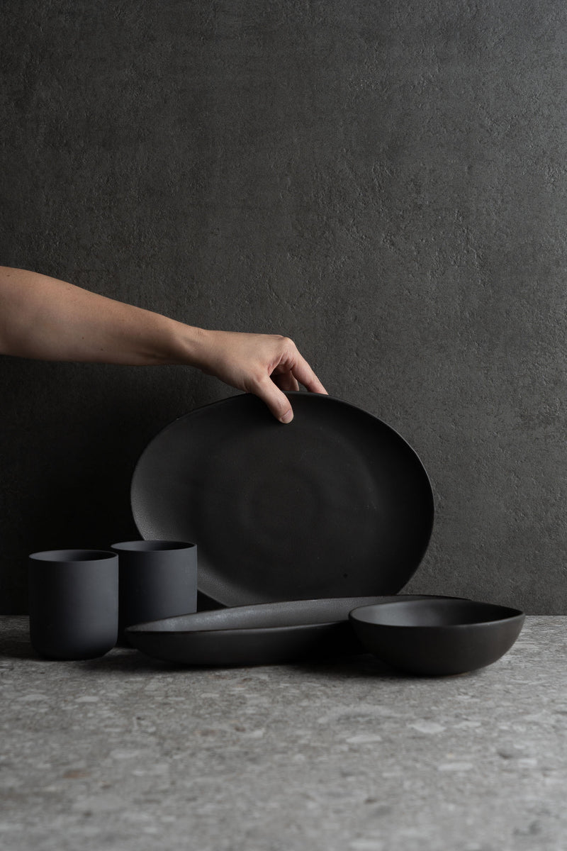 Dinner Plate Mame - Coffee
