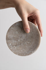 Galaxy Marble Round Key/Soap Dish - Brown