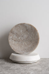 Galaxy Marble Round Key/Soap Dish - Brown