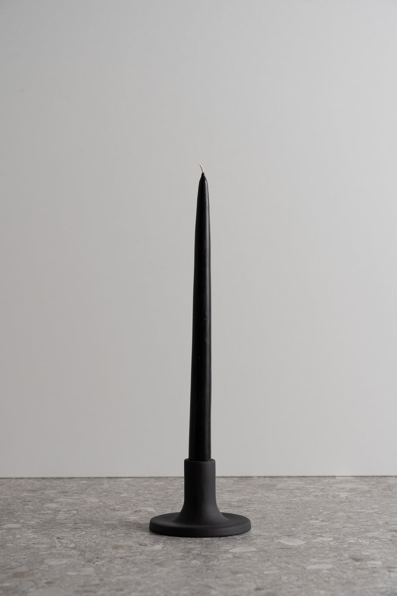 Taper Candle Holder - Medium - Smoke