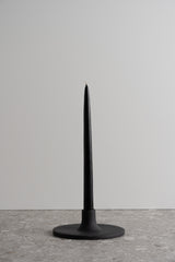 Taper Candle Holder - Wide - Smoke