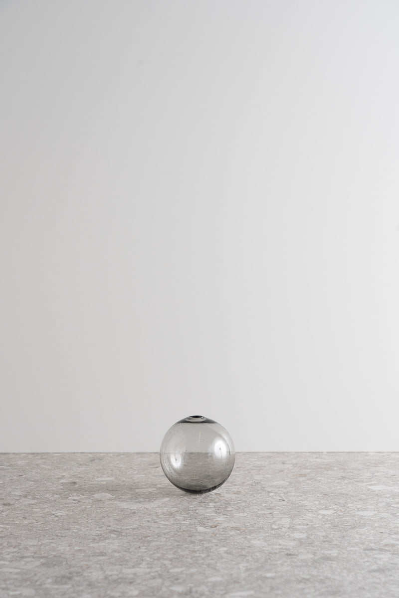 Round Bud Vase - Light Grey