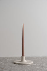Taper Candle Holder - Wide - Matte White