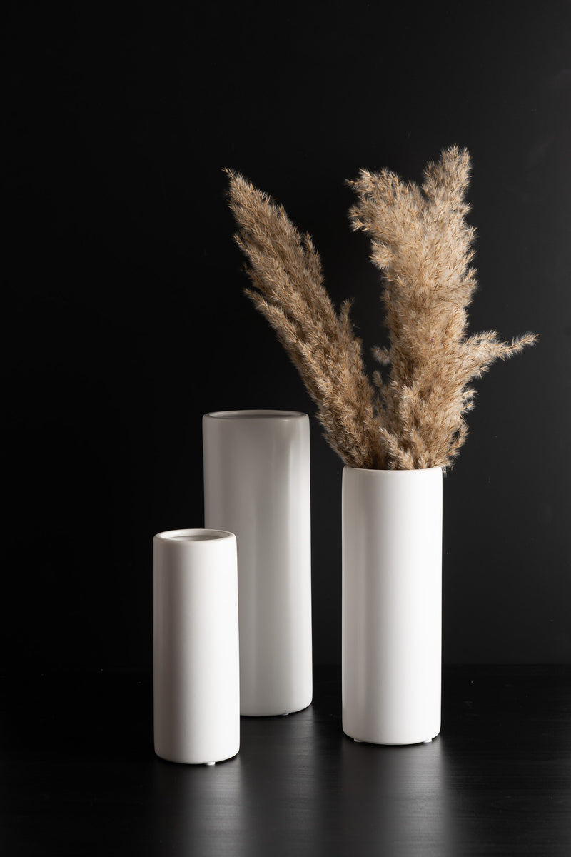 Cylinder Ceramic Vase - S