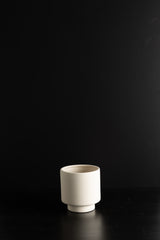 Modern Pedestal Ceramic Container - B