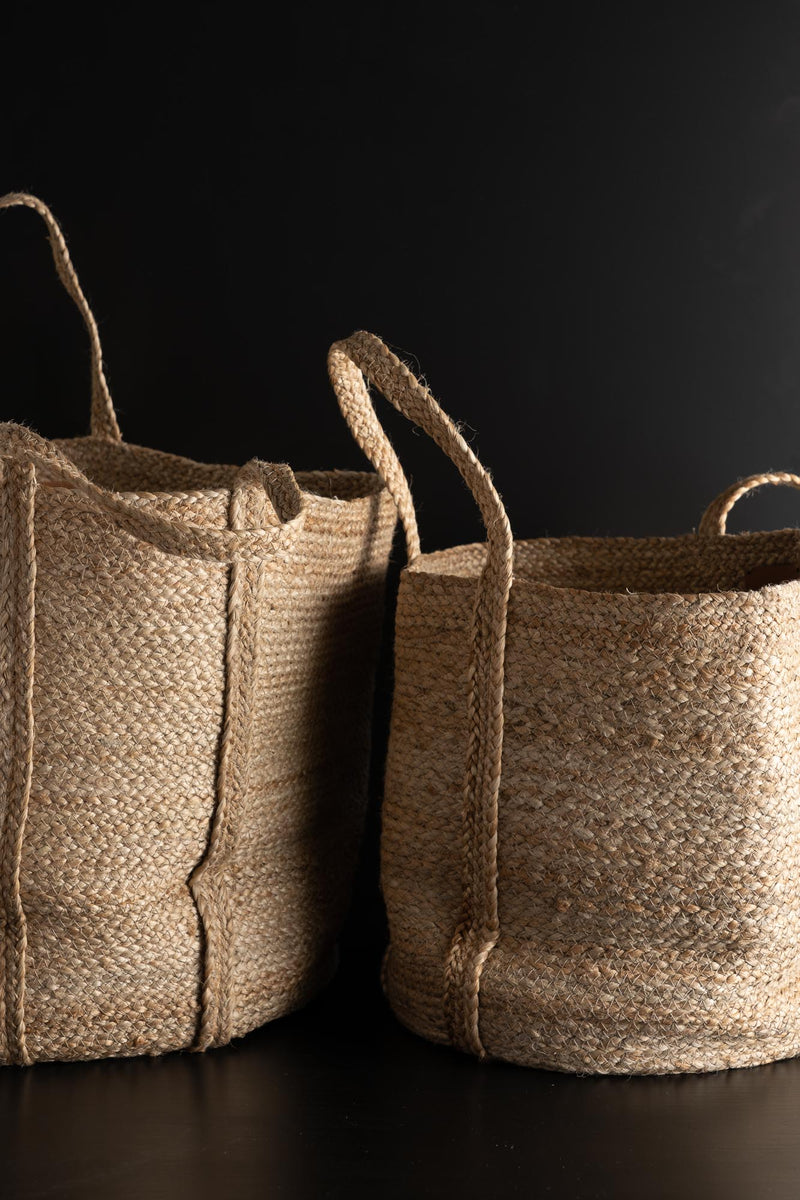 Kata Baskets with Handle - Natural - Small