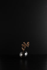 Round Bud Vase - Light Grey