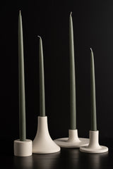 Taper Candle Holder - Medium - Matte White