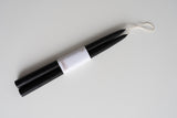 Dipped Taper Candles 12" Smoke