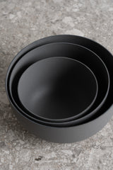Reo Steel Bowl - Pewter - M