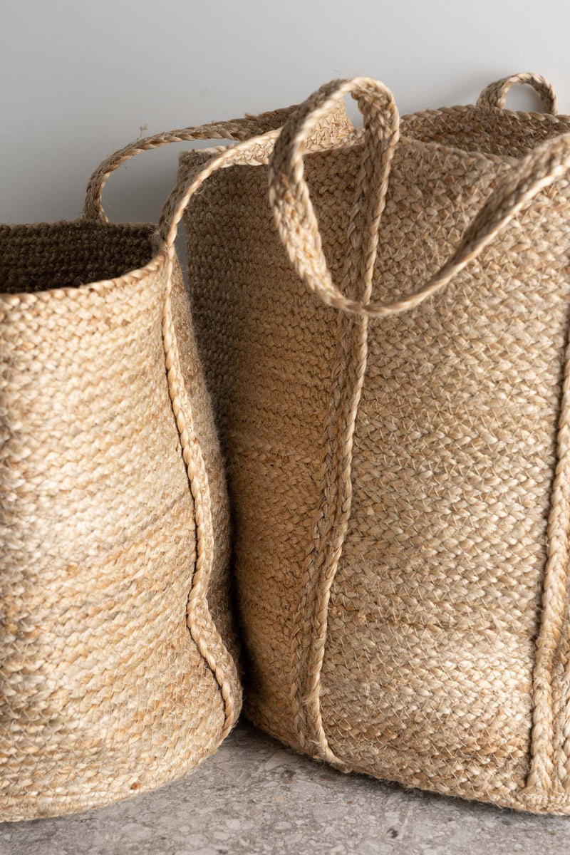 Kata Baskets with Handle - Natural - Small