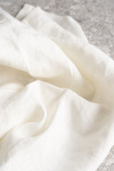 Linen Tea Towel - White