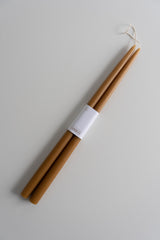 Dipped Taper Candles 18" Miel