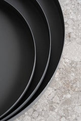 Reo Steel Tray - Pewter - L