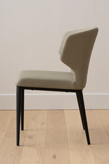 Cabo Leatherette Metal Dining Chair