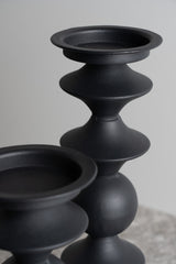 Candelero II Grooved Candle Holder - Large