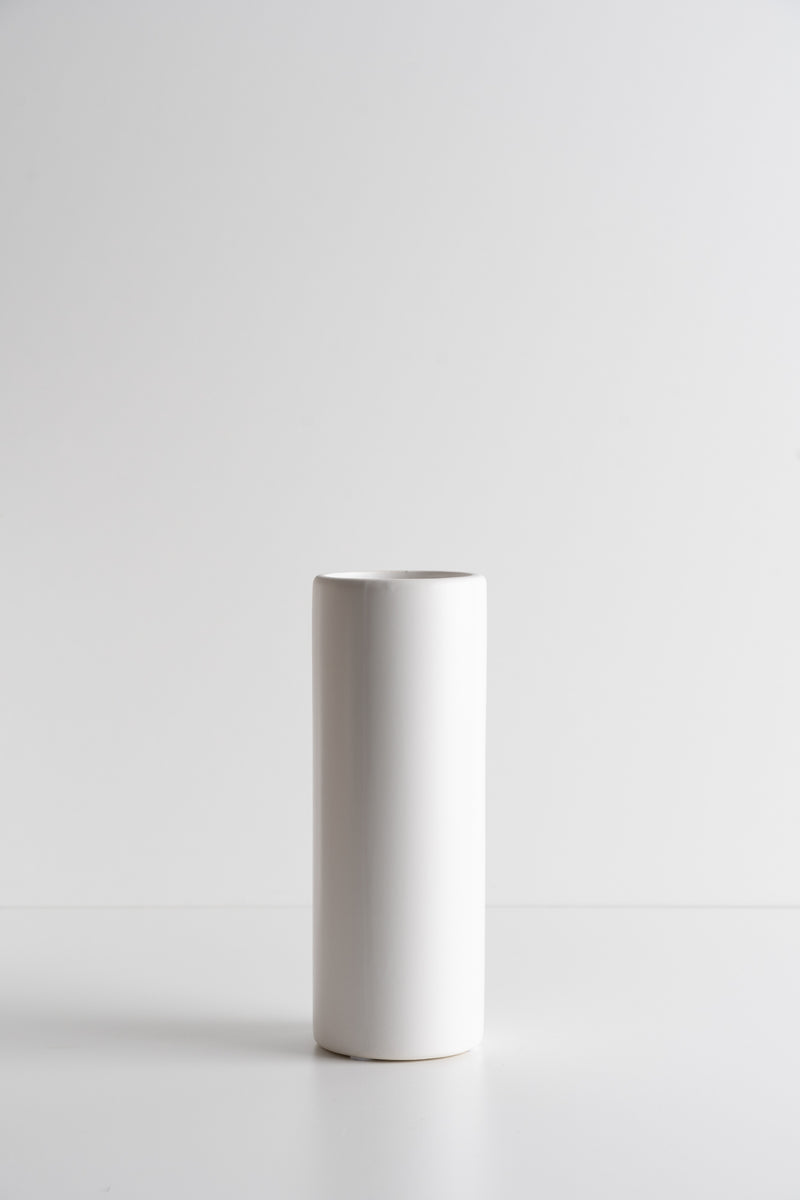 Cylinder Ceramic Vase - M