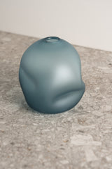 Pebble Bud Vase - Steel Blue
