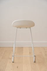 Escape Sled Counter Stool - White
