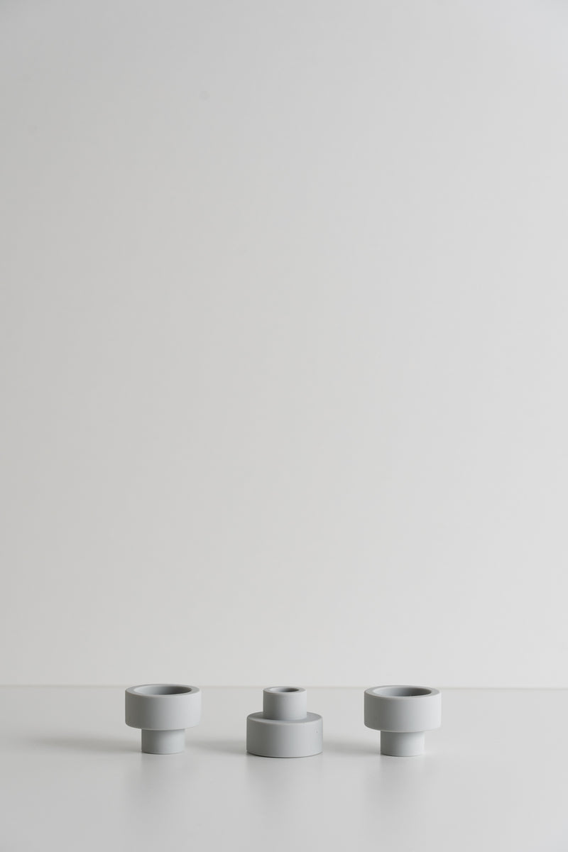 Trio Tealight + Candle Holders - Set of 3