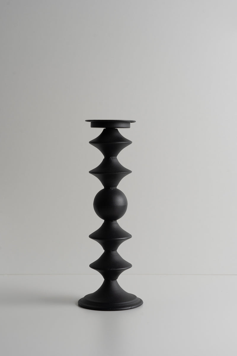 Candelero II Grooved Candle Holder - Large