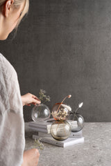 Round Bud Vase - Bronze
