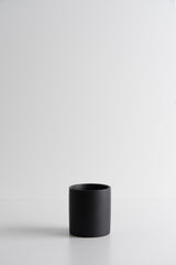 Matte Ceramic Container - Black - L