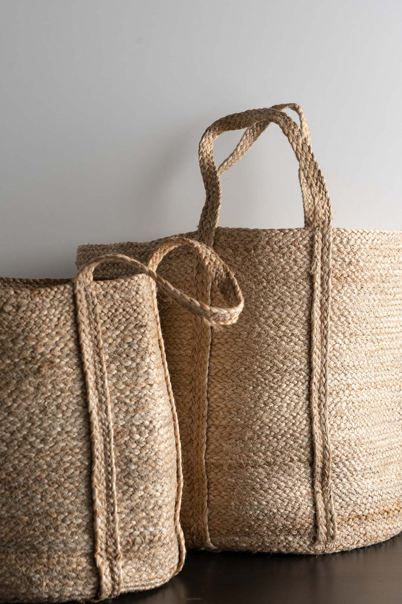 Kata Baskets with Handle - Natural - Large