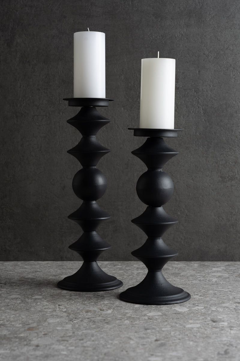 Candelero I Grooved Candle Holder - Small