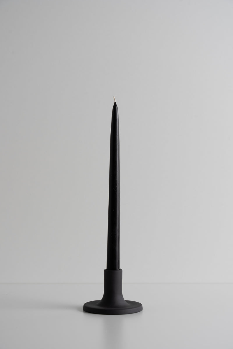 Taper Candle Holder - Medium - Smoke