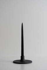 Taper Candle Holder - Wide - Smoke