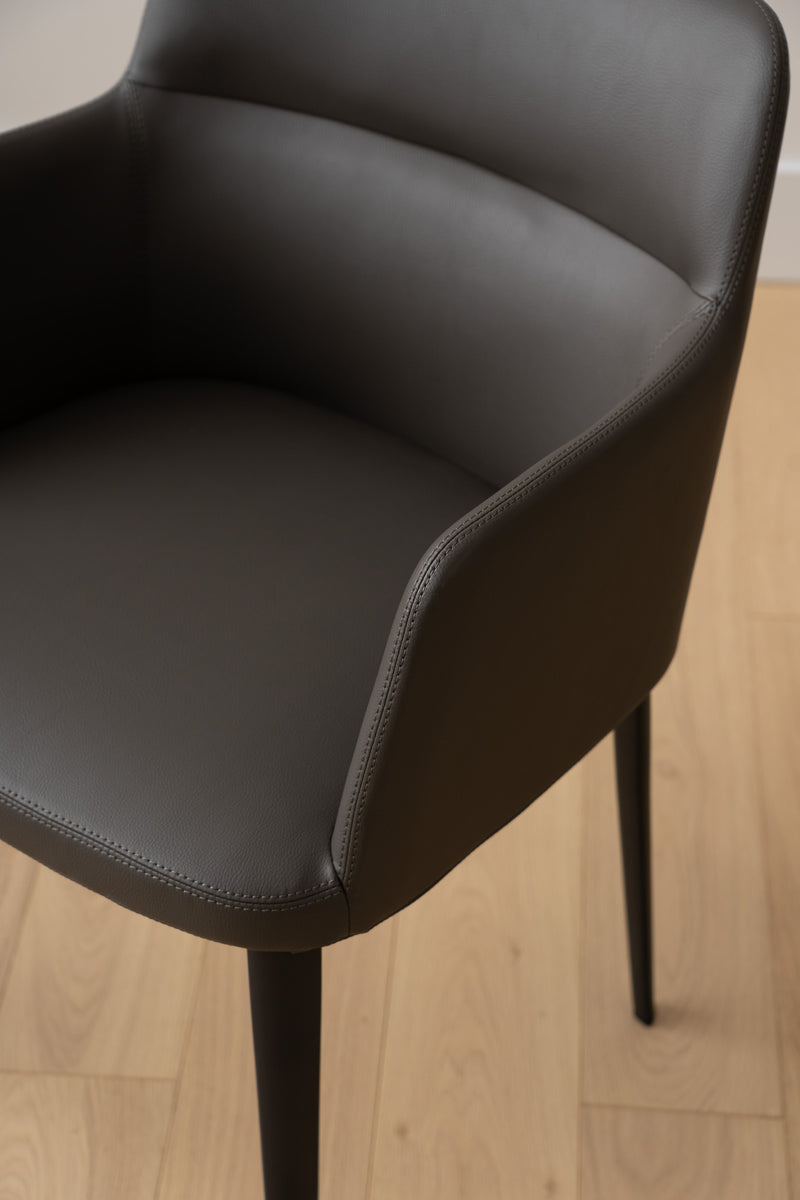 Williamsburg Leatherette Arm Chair