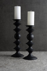 Candelero II Grooved Candle Holder - Large
