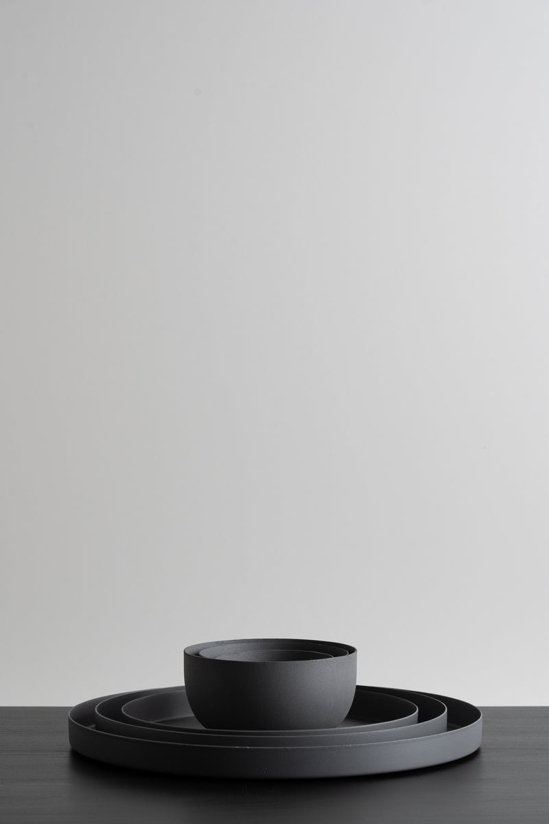 Reo Steel Bowl - Pewter - M