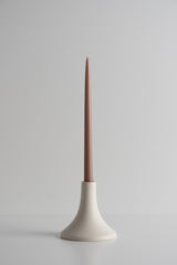 Grand Taper Candle Holder - Short - Matte White