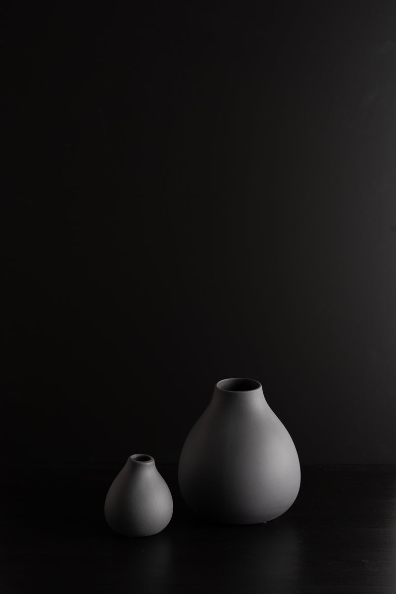 Nona Vase - Pewter