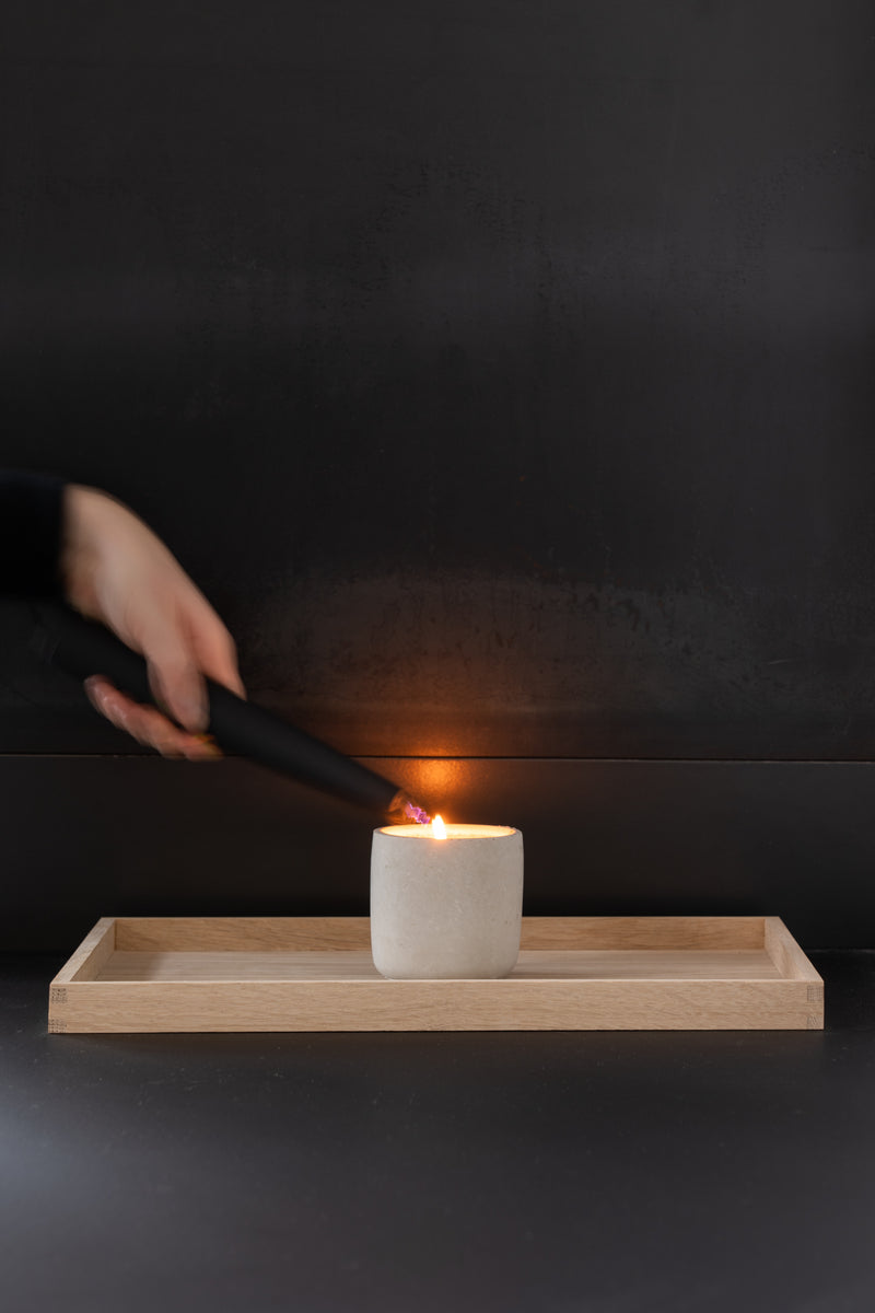 Refined x Cedar + Stone 8 oz Candle