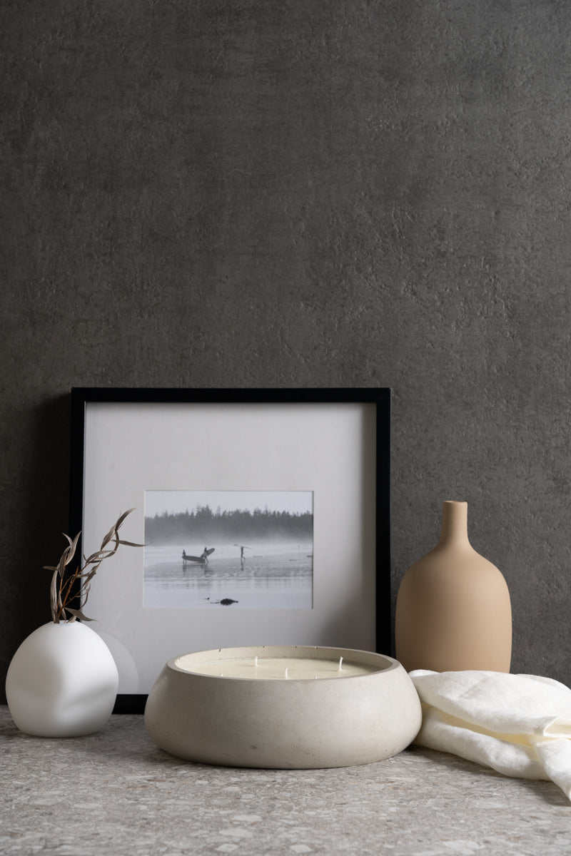 Pebble Bud Vase - Matte White