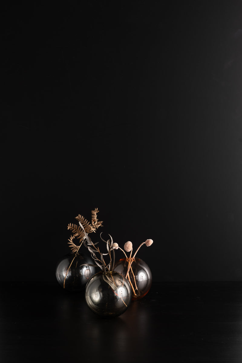 Round Bud Vase - Bronze