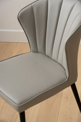 Ariel Dining Chair - Pewter